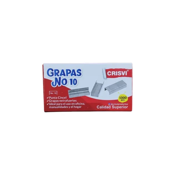 Grapas N° 10 de 1000pcs Crisvi®