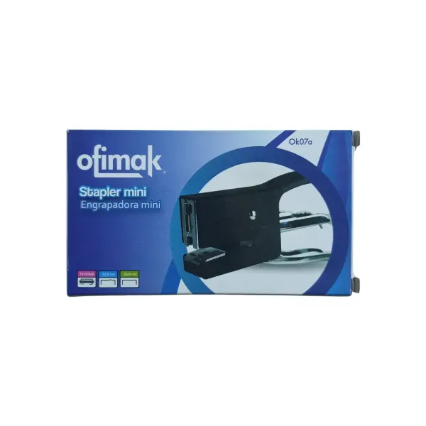 Grapadora mini 26/6 tipo alicate Ofimak®