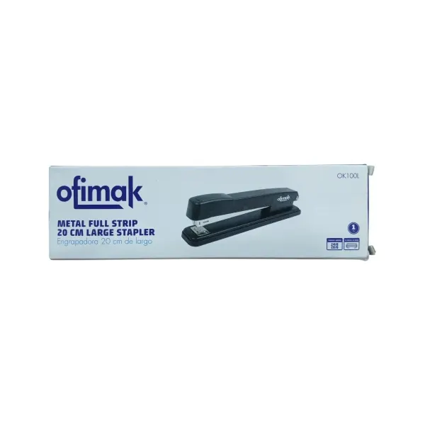 Grapadora de 20cm tira completa 24/6 - 26/6 Ofimak®