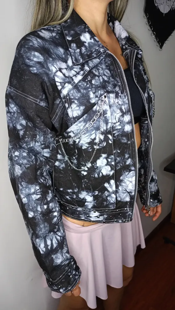 Chaqueta tie dye