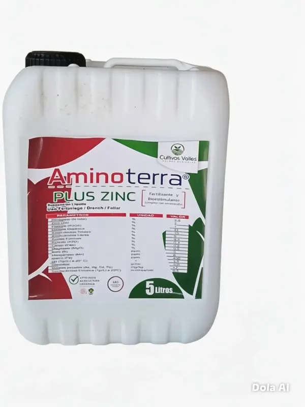 Aminoterra Plus Zinc 5 Litros