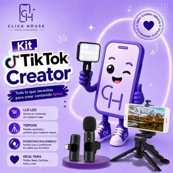 kit Tik Tok Creator Micrófono 1