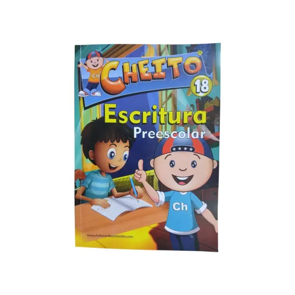 Libro de escritura para preescolar Cheito®
