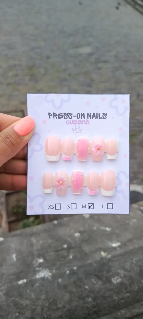 Uñas Cuadradas Talla M