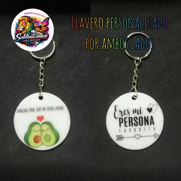 LLAVERO ACRILICO PERSONALIZADOS