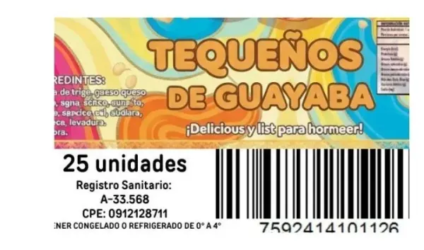 TEQUEÑOS DE GUAYABA 25 UNIDADES
