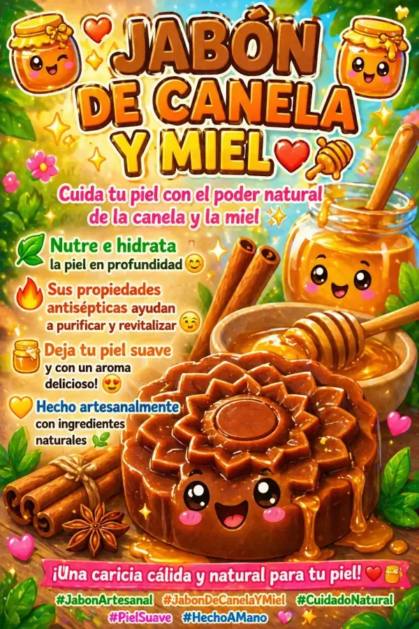JABON ARTESANAL CANELA