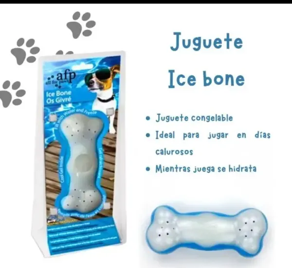 JUGUETE ¨ICE BONEN¨ CONGELABLE PARA MASCOTAS