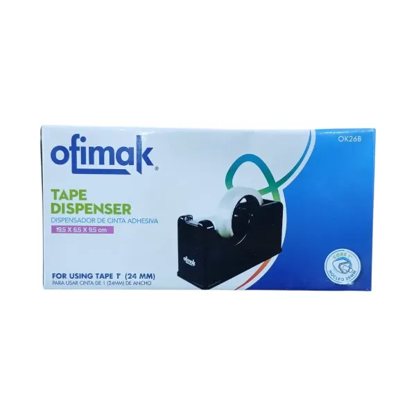 Dispensador de cinta adhesiva de 24mm Ofimak®