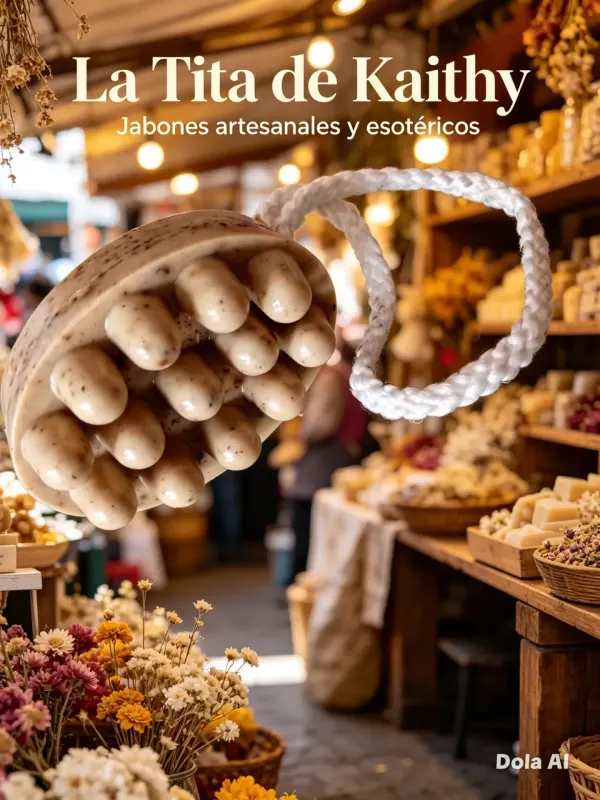 Jabones exfoliante y masajeador
