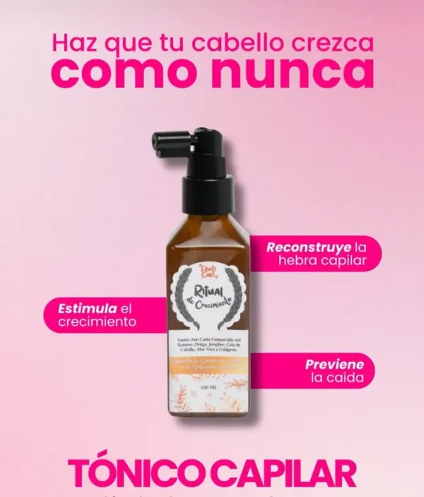 Tonico para la caída y crecimiento