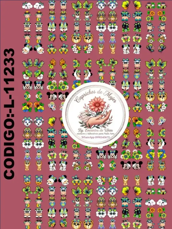 STICKER SEMIRTESANAL 11233