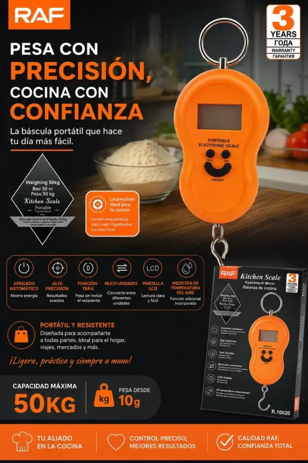 Pesa con presición