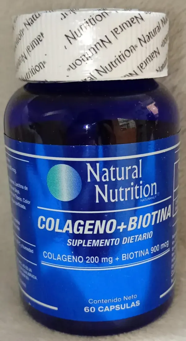 COLAGENO + BIOTINA * 60 CAPULAS