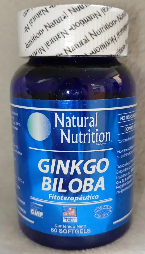 GINGO BILOBA * 60 SOFTGELS