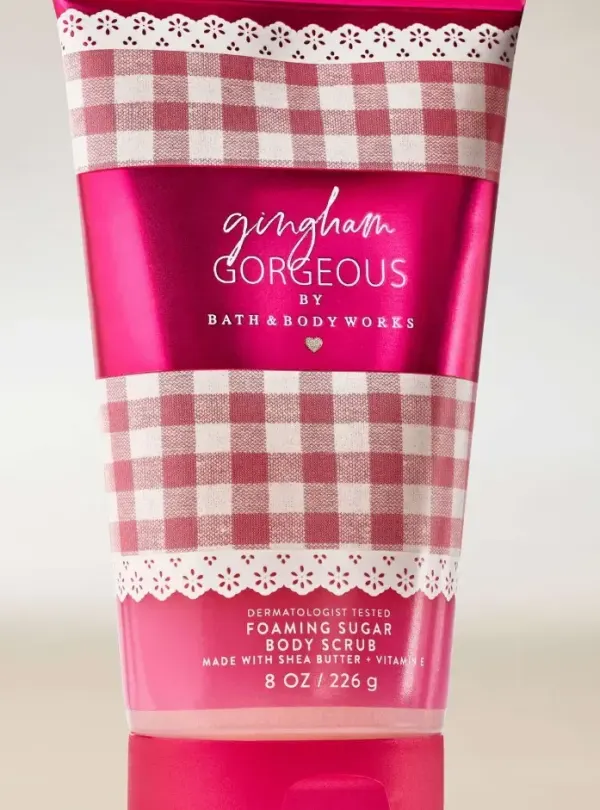 Gingham gorgeous exfoliante