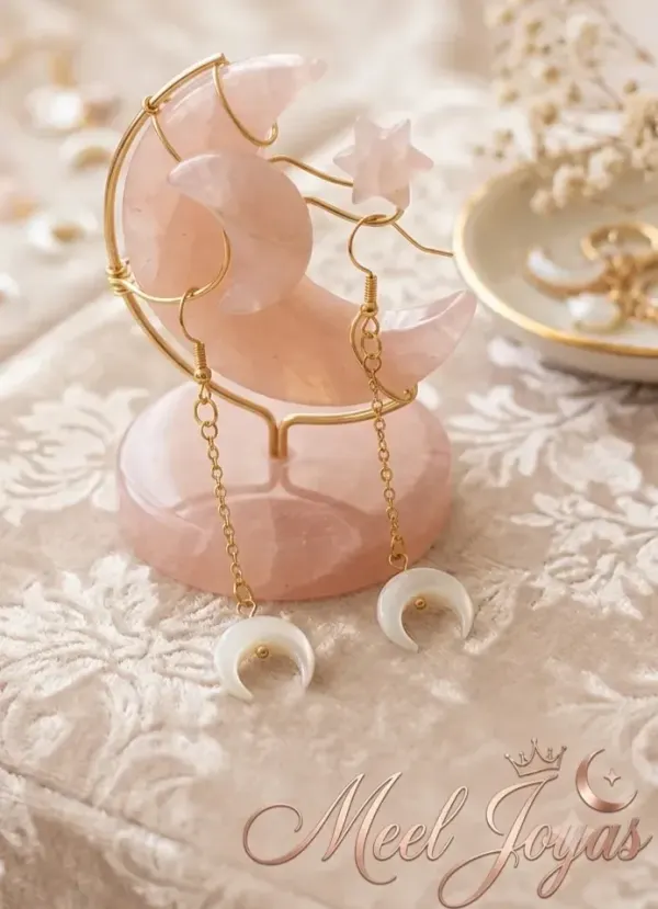 Juego de aretes y pulsera