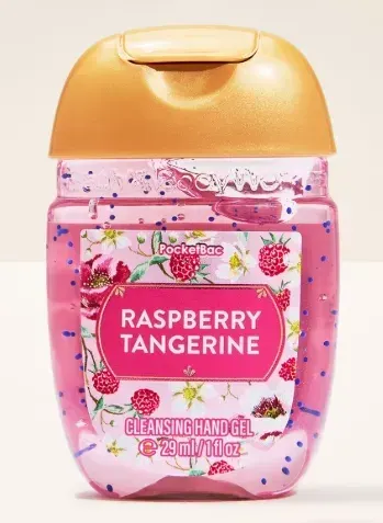 Raspberry tangerine alcohol gel