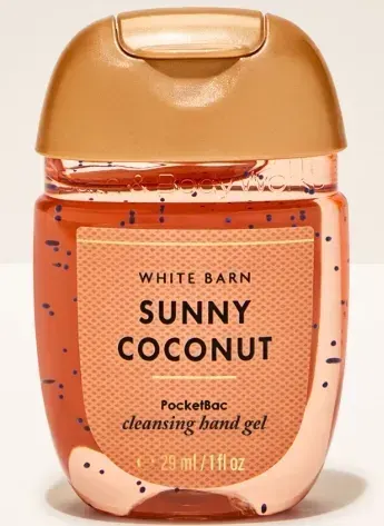 Sunny coconut alcohol gel