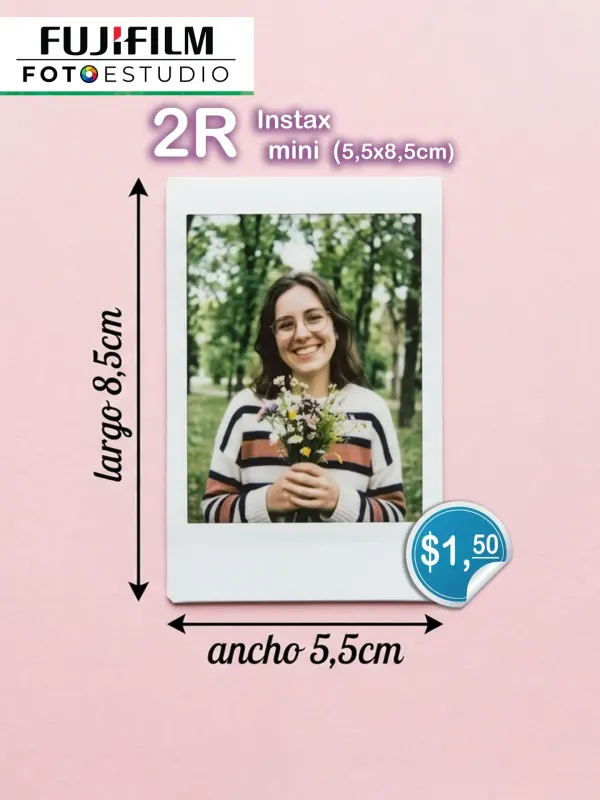 IMPRESION DE FOTO Instax mini  2R