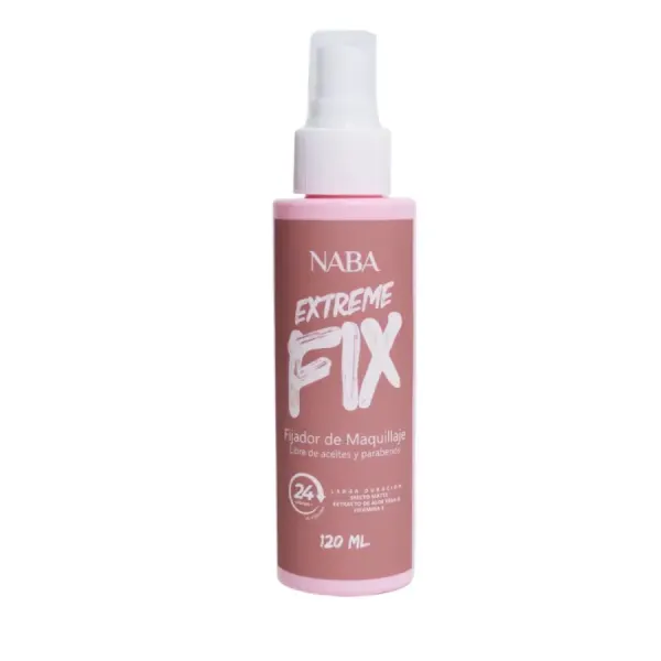 Fijador de Maquillaje Naba Extreme Fix 120Ml
