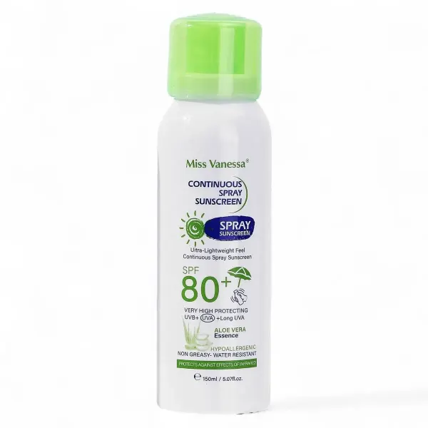 protector solar en spray Miss protección SPF 80+