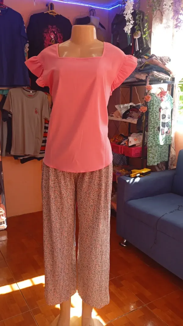 Palaso celeste floral