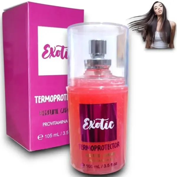 Perfume Capilar Termoprotector de Exotic.