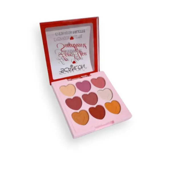 Paleta de sombras x9 tonos