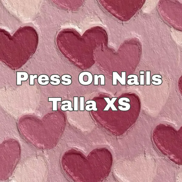 Press On Nails hechas a mano XS