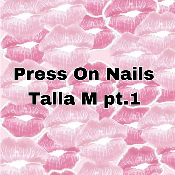 Press On Nails hechas a mano Talla M