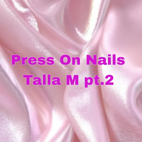 Press On Nails hechas a mano Talla M.pt 2