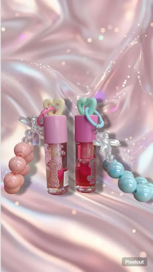 gloss mágico con llavero