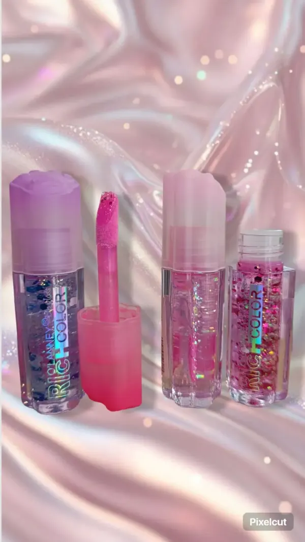gloss mágico escarchado