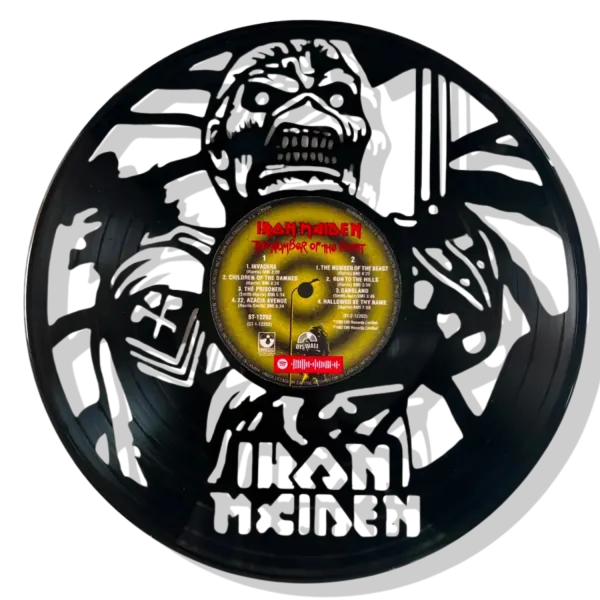 Disco Decorativo Iron Maiden