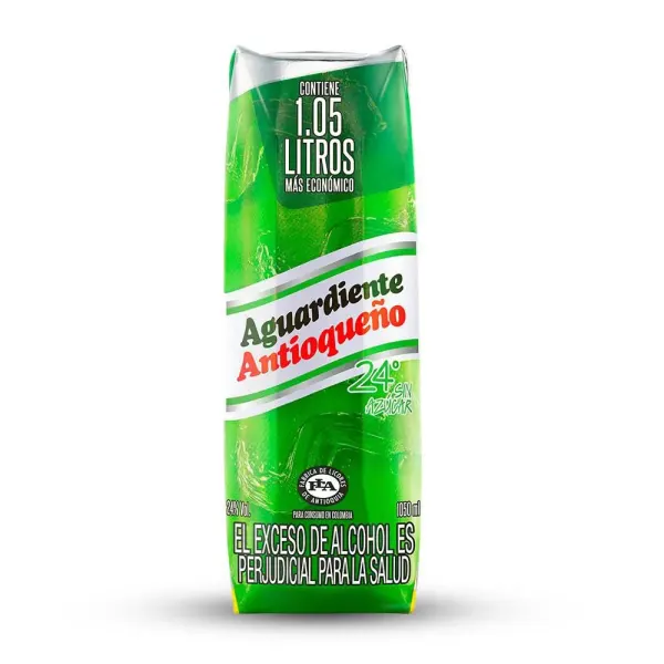 Litro antioqueño verde 1.000ml
