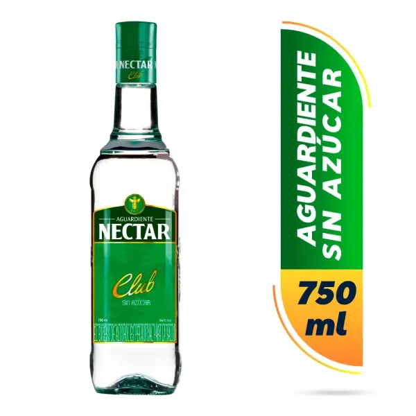 Botella néctar verde 750ml