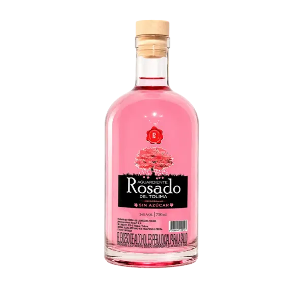 Aguardiente Rosado del Tolima