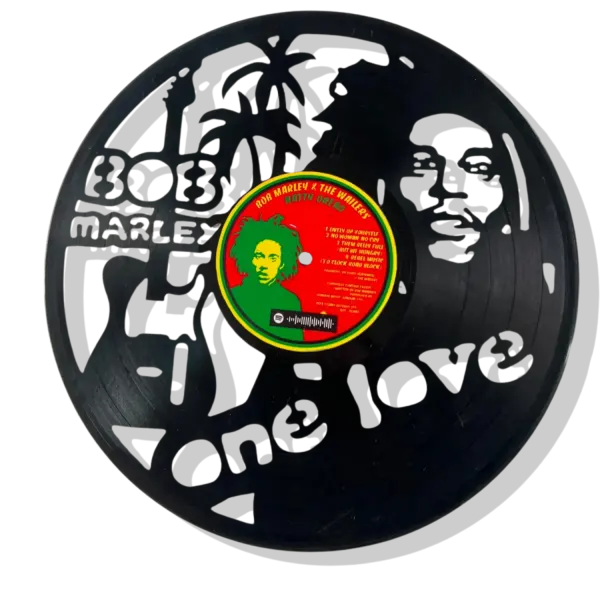 Disco Decorativo Bob Marley 01