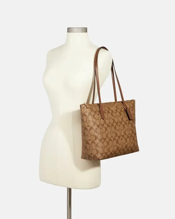 Coach Tote Camel