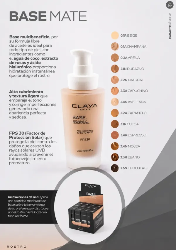 Base Elaya Matte