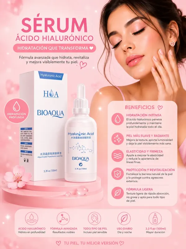 Serum ácido hyaluronico bioaqua
