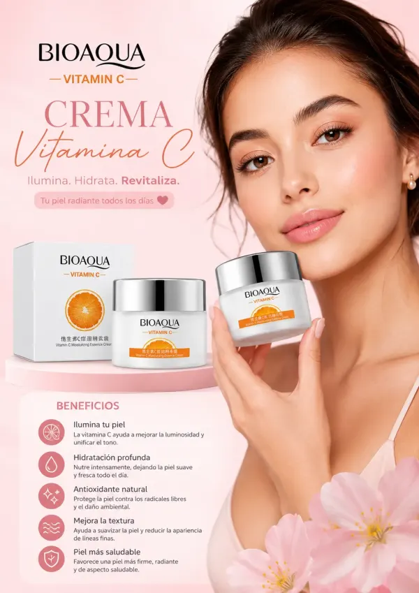 Crema vitamina c hidratante