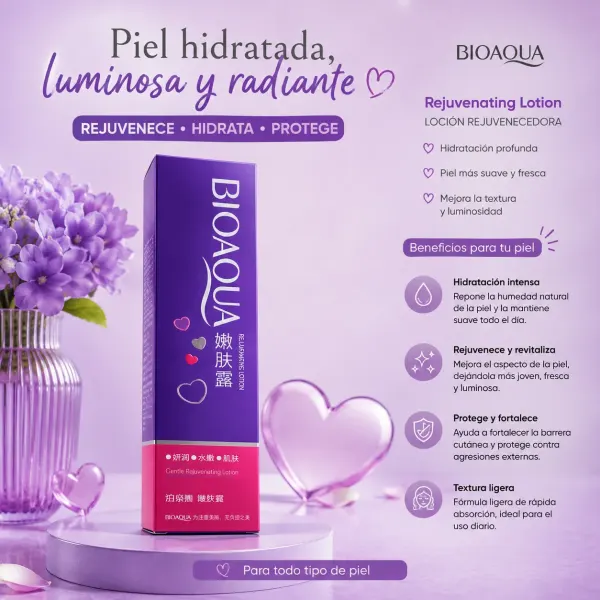 Hidratante morado bioqua