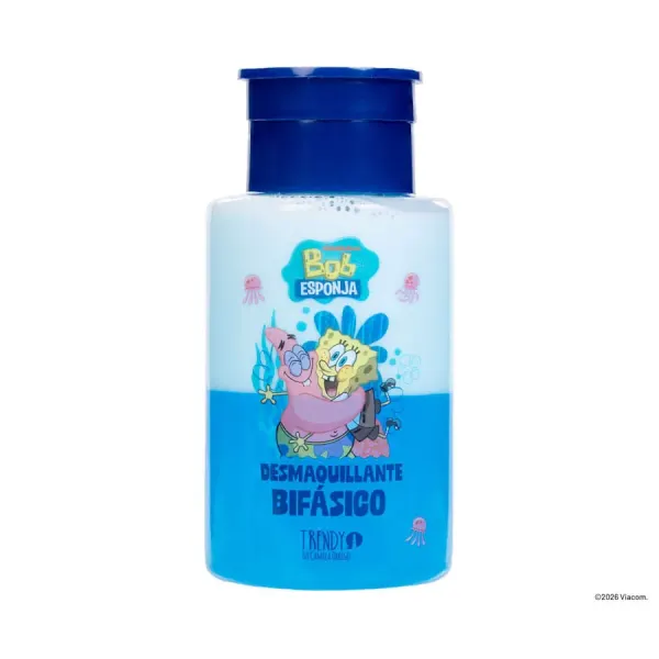 DESMAQUILLANTE BIFÁSICO BOB ESPONJA TRENDY