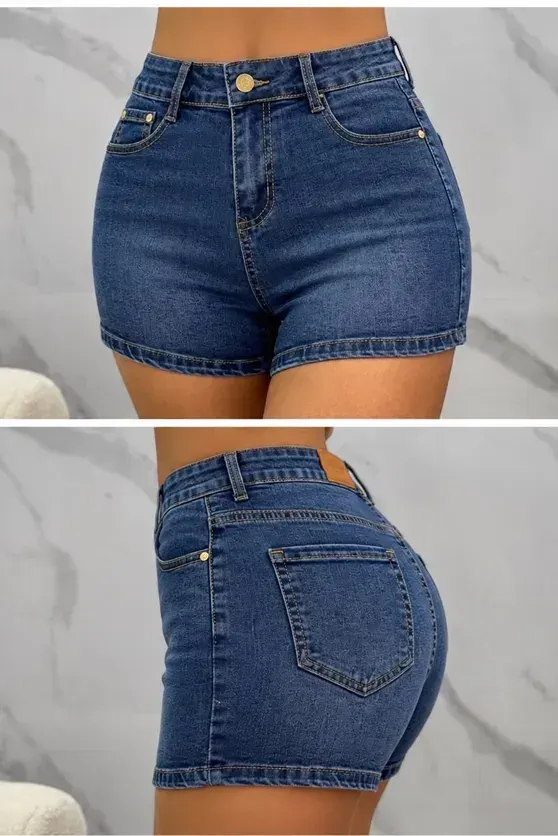 Short licrado en Jean