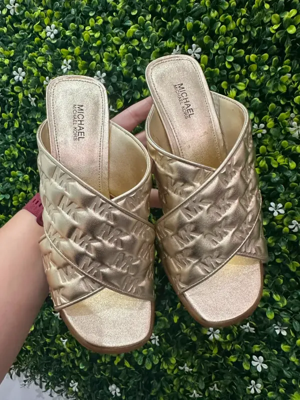 Sandalias con tacon Michael kORS
