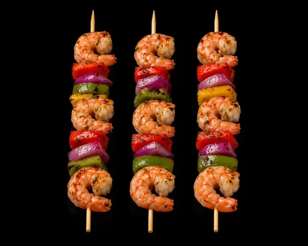 BROCHETAS DE CAMARÓN