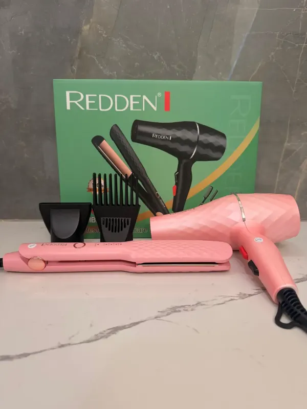 combo secador y plancha redden