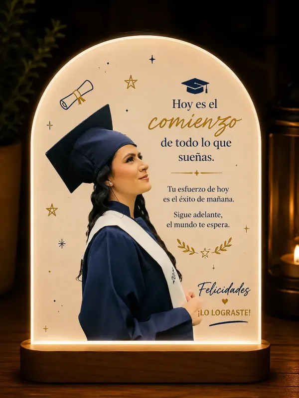 Lampara personalizada regalos y logros